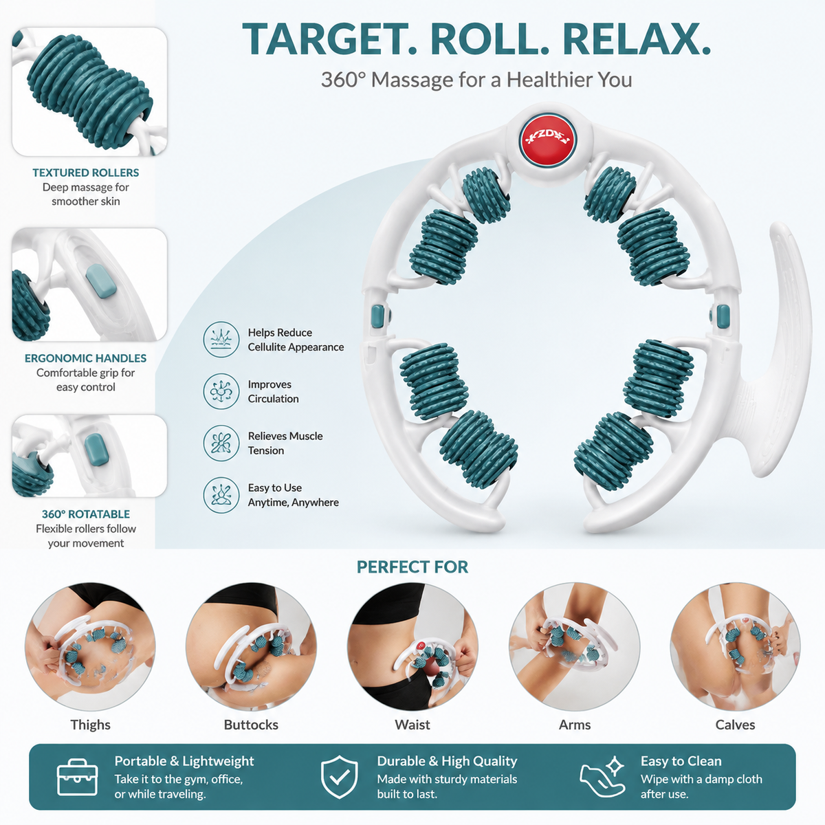 Muscle Roller, Deep Fascia Massage