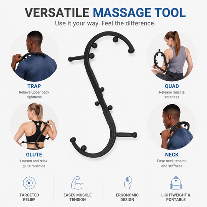 Body Back Buddy Elite Back Massager & Neck Massager for Pain Relief