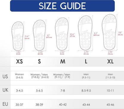 Acupressure Foot Massage Mat, Reflexology Tools, Spiky Ball Roller Therapy Sandals Shoes Slippers